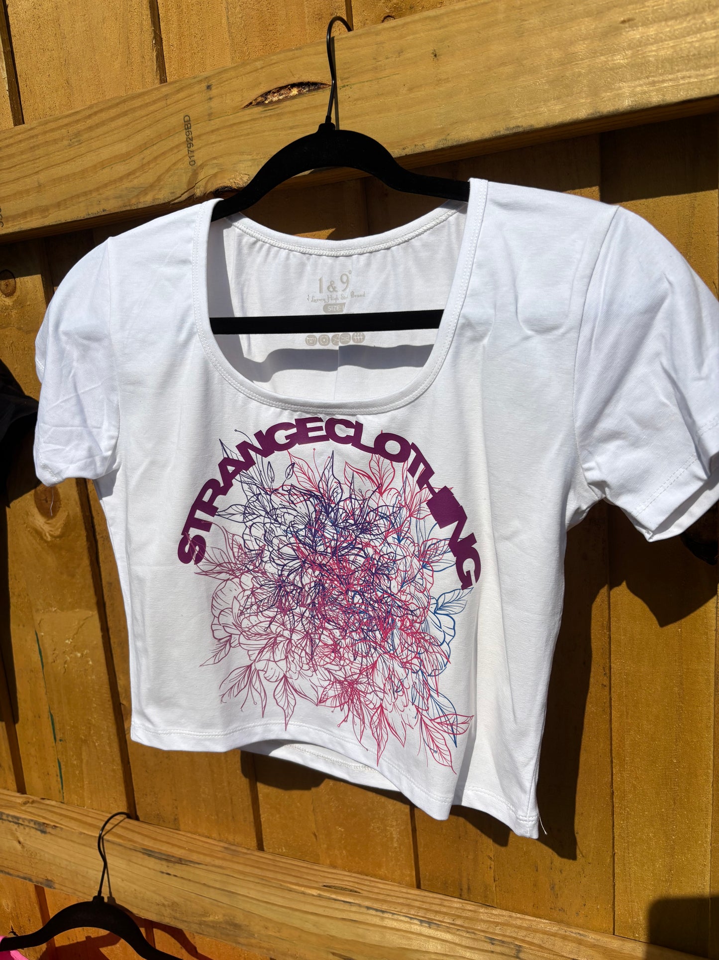 Floral Essence Crop Top | Strange Clothing Worldwide