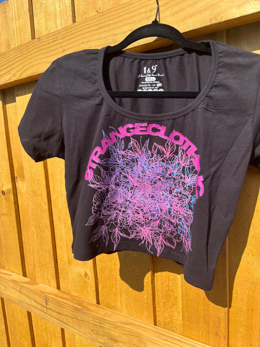 Floral Essence Crop Top | Strange Clothing Worldwide