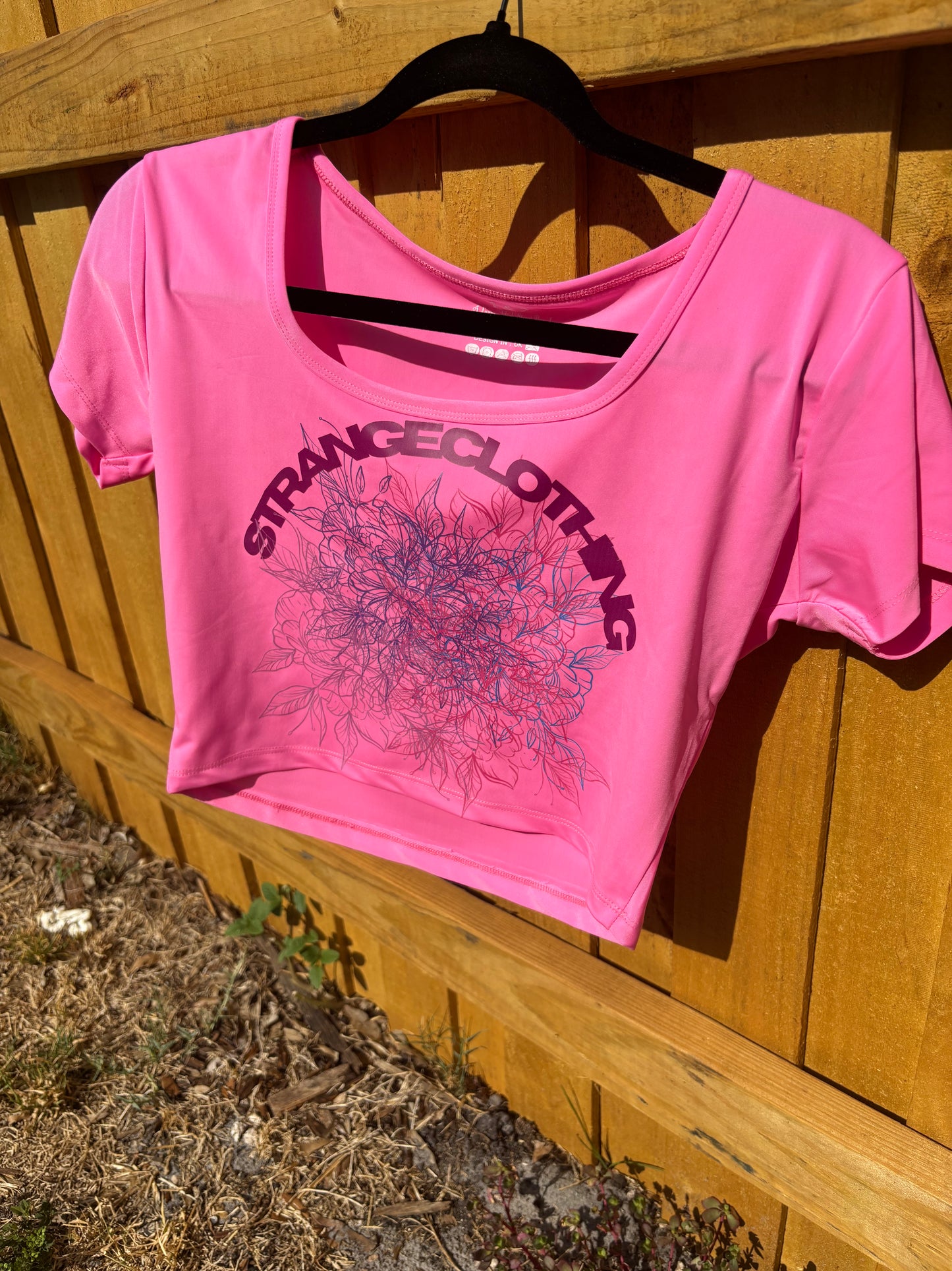 Floral Essence Crop Top | Strange Clothing Worldwide